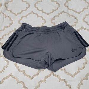 Adidas Women's Gray Athletic Shorts